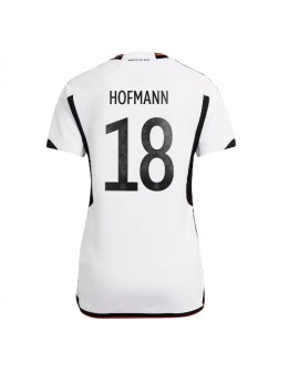 Deutschland Jonas Hofmann #18 Heimtrikot für Frauen WM 2022 Kurzarm